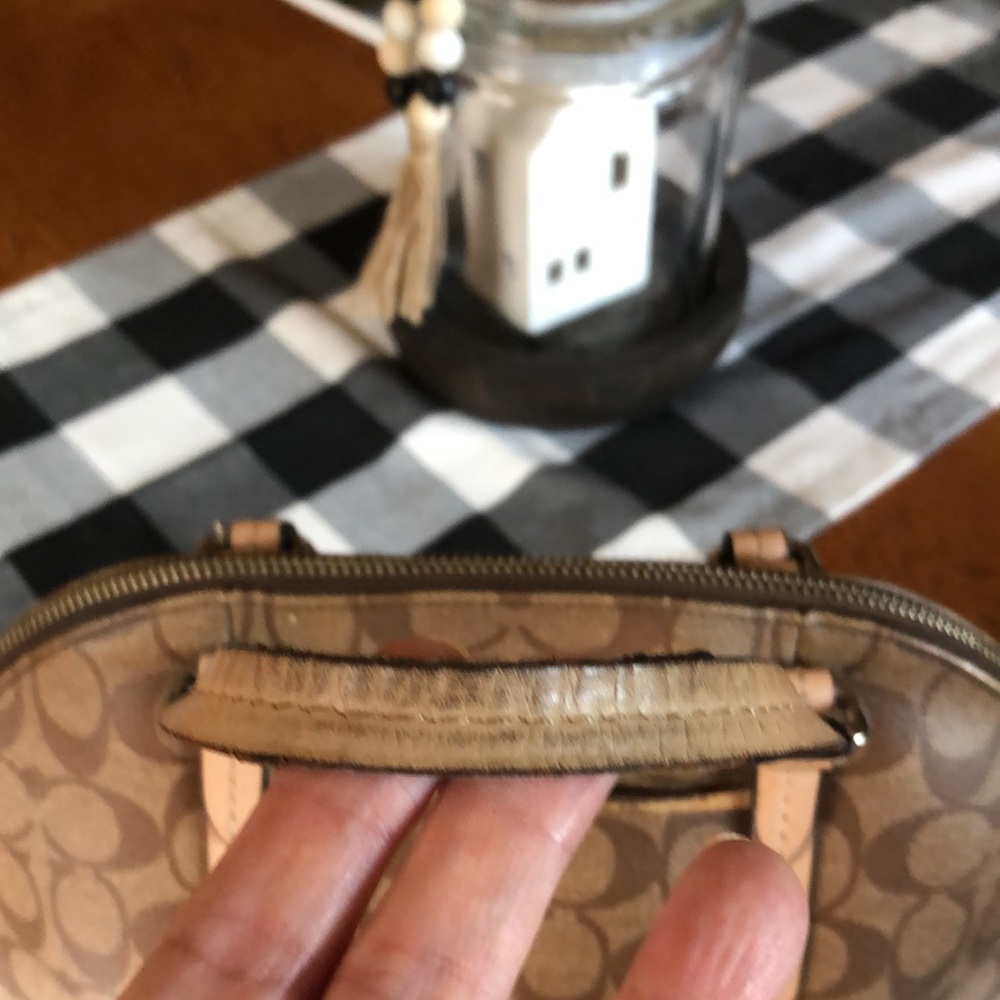 Coach signature satchel - Picture 4 of 7